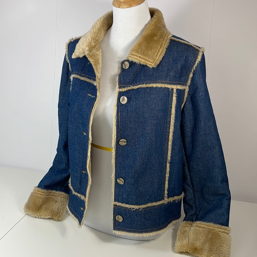 Vintage Barrage Authentic denim coat , medium